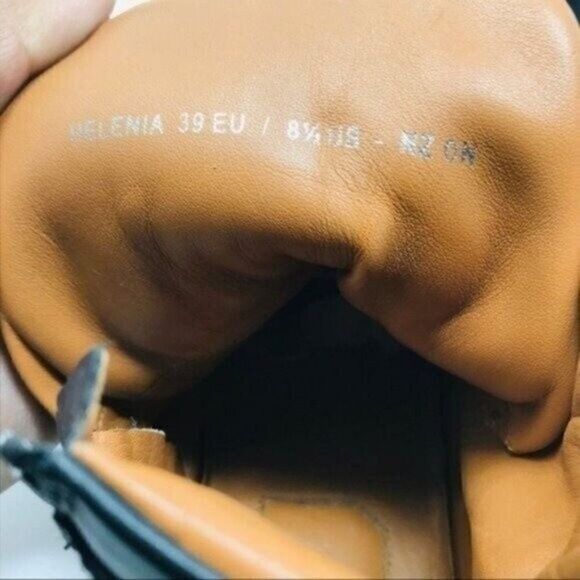 Bally Helena woman Hightop sneaker US 8.5 BoxÑ embellished black leather laceup - Picture 7 of 8